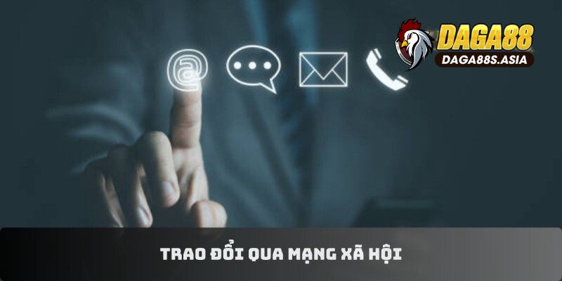 Trao đổi qua mạng xã hội